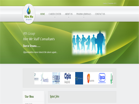 Websites: Hire me Staff Consultants