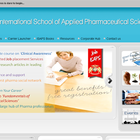 Websites: International School of Applied Pharmaceutical Sciences